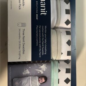 Nanit Fit three pack Swaddles